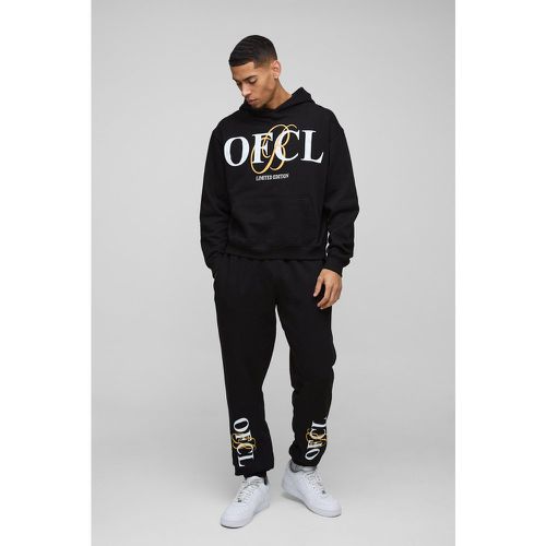 Survêtement oversize imprimé - Ofcl - S - Boohooman - Modalova