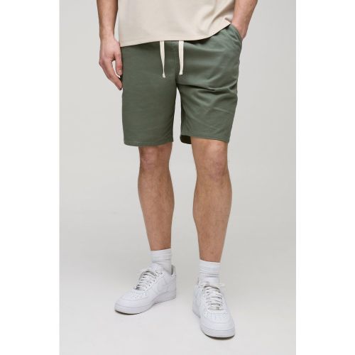 Tall - Short slim à taille élastiquée - 34 - Boohooman - Modalova