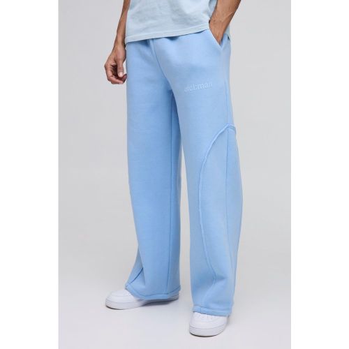 Jogging large à coutures apparentes - S - Boohooman - Modalova