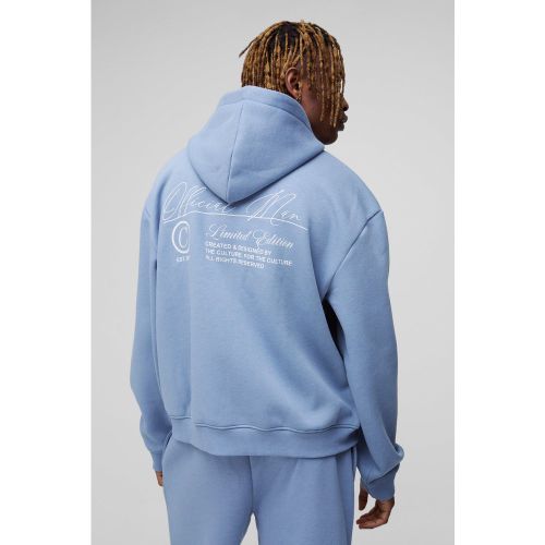 Tall - Sweat à capuche oversize zippé - Official MAN - S - Boohooman - Modalova