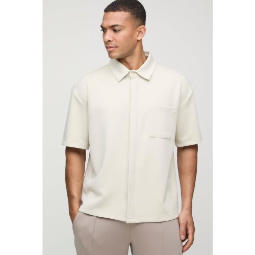 Chemise oversize à empiècement contrastant - S - Boohooman - Modalova
