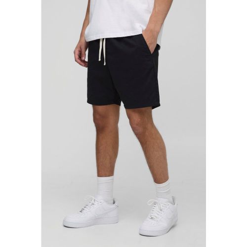 Short slim à taille élastiquée - S - Boohooman - Modalova