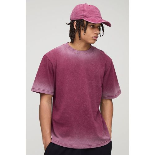 T-shirt délavé - S - Boohooman - Modalova