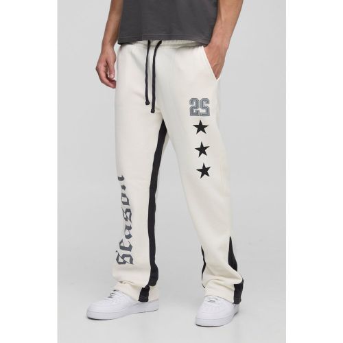 Jogging universitaire à imprimé étoiles - S - Boohooman - Modalova
