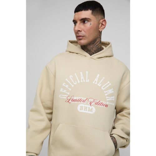Tall - Sweat à capuche oversize imprimé - Official - S - Boohooman - Modalova