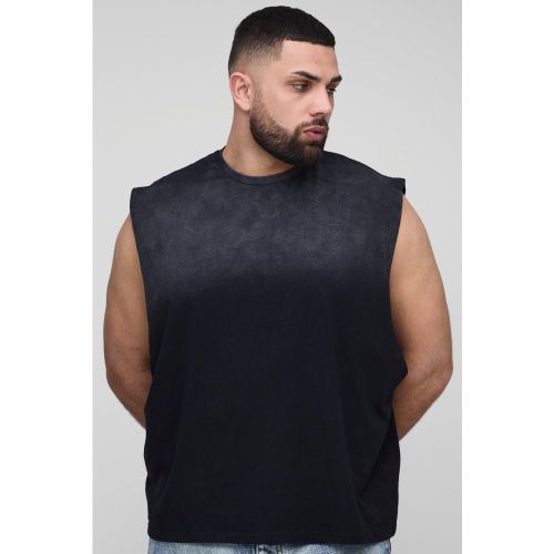 Grande taille - Débardeur oversize délavé - XXXL - Boohooman - Modalova