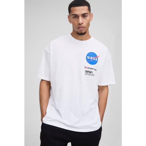 T-shirt oversize à imprimé Nasa - S - Boohooman - Modalova