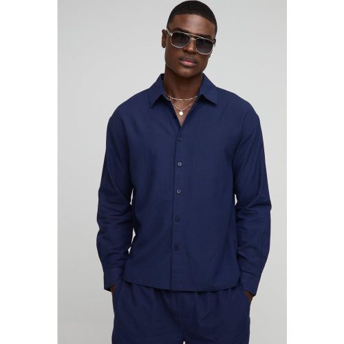 Chemise oversize à manches longues - S - Boohooman - Modalova