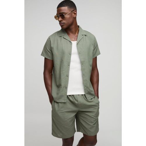 Ensemble avec chemise et short - S - Boohooman - Modalova