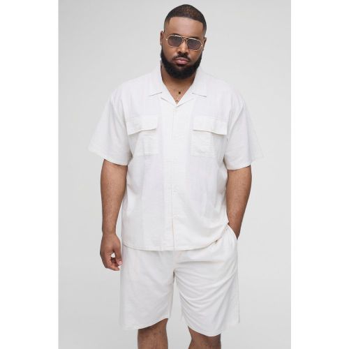 Grande taille - Ensemble oversize à manches courtes - XXXL - Boohooman - Modalova