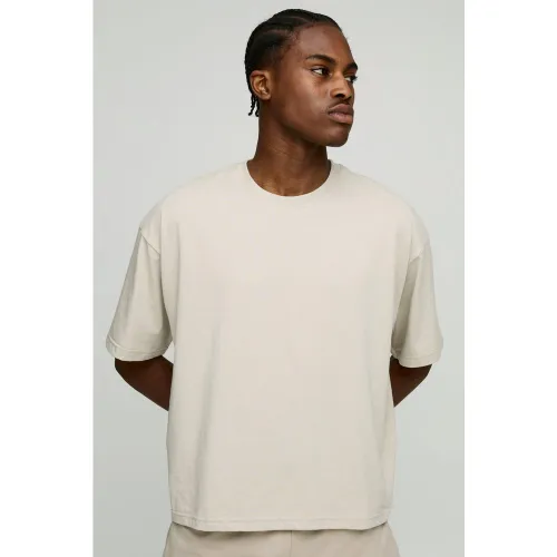 T-shirt oversize basique - S - Boohooman - Modalova