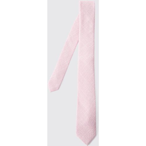 Textured Formal Tie - ONE SIZE - Boohooman - Modalova