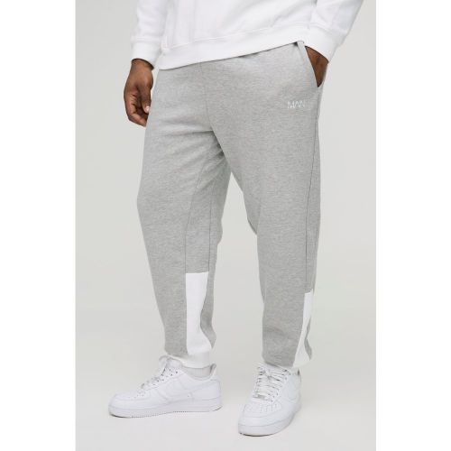 Grande taille - Jogging slim color block - MAN - XXXL - Boohooman - Modalova