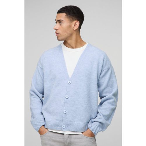 Cardigan oversize duveteux - S - Boohooman - Modalova