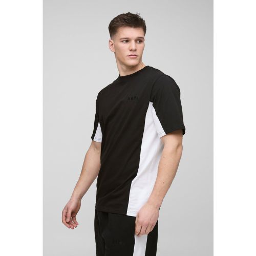 Tall - T-shirt color block - MAN - S - Boohooman - Modalova