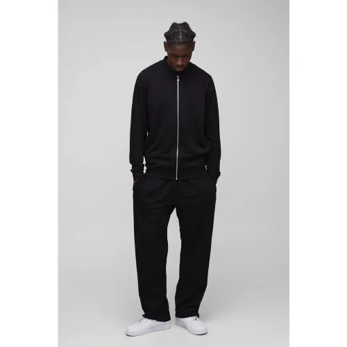 Ensemble basique avec bomber et jogging - S - Boohooman - Modalova