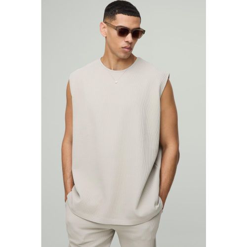 Débardeur oversize plissé - S - Boohooman - Modalova
