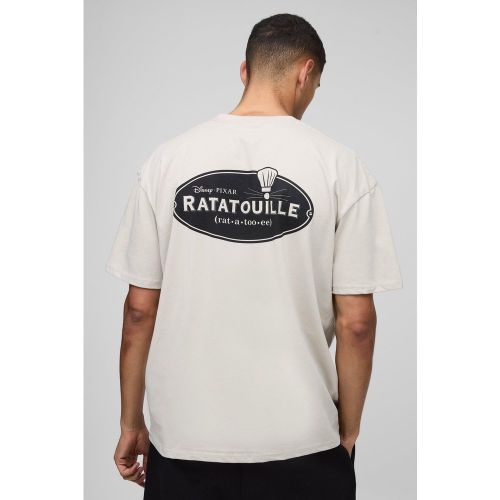 T-shirt oversize imprimé Ratatouille - S - Boohooman - Modalova