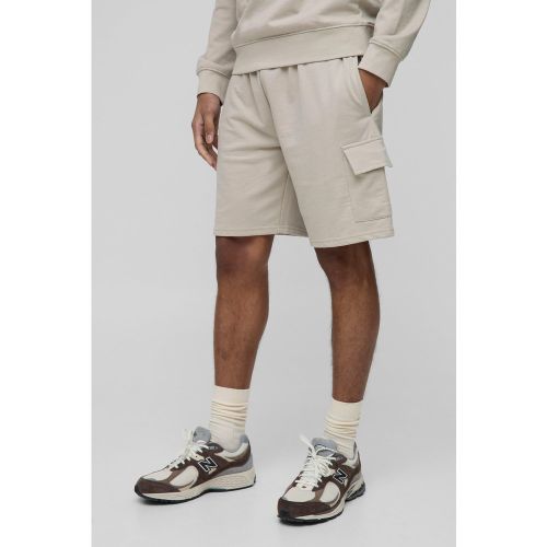 Short cargo large mi-long - S - Boohooman - Modalova