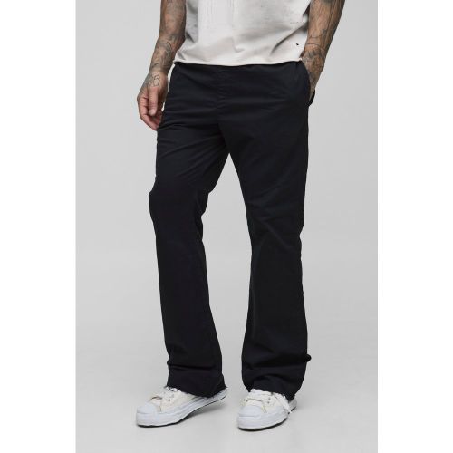 Tall - Pantalon flare à taille élastiquée - 2XL - Boohooman - Modalova