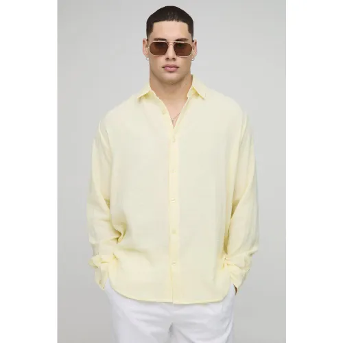 Chemise oversize - S - Boohooman - Modalova