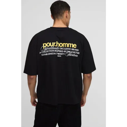 T-shirt oversize - S - Boohooman - Modalova