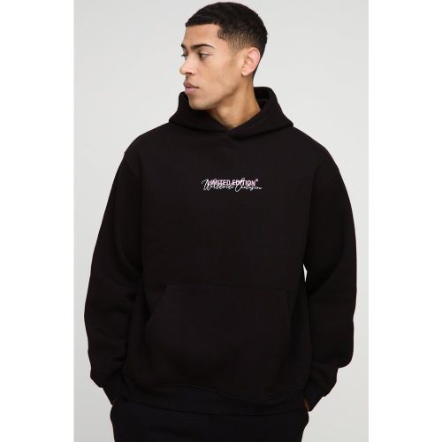 Sweat à capuche oversize à imprimé homme - S - Boohooman - Modalova