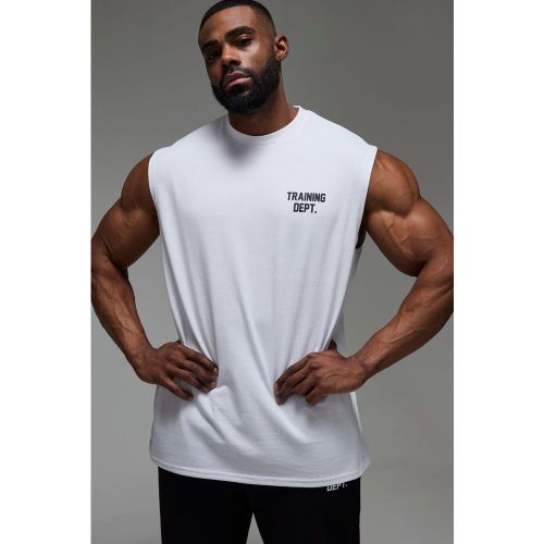 Débardeur oversize à slogan - S - Boohooman - Modalova