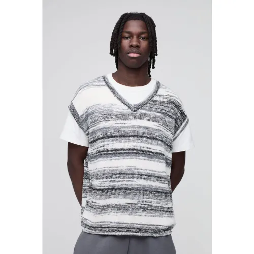 Débardeur oversize en maille - S - Boohooman - Modalova