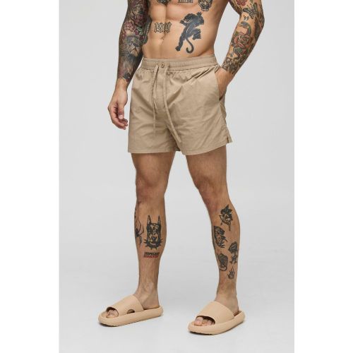 Short de bain habillé à taille fixe - S - Boohooman - Modalova