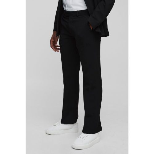 Pantalon de costume flare à taille fixe - 28 - Boohooman - Modalova
