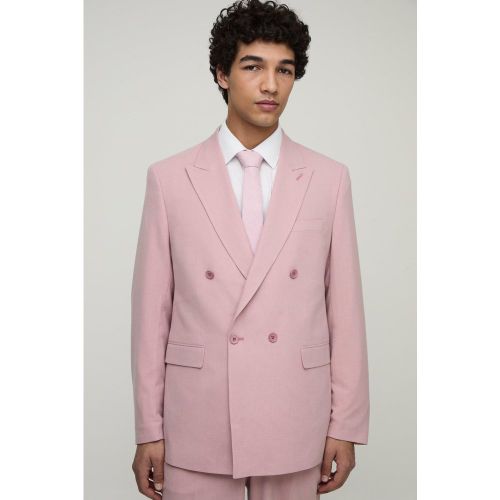 Veste de costume croisée oversize - 34 - Boohooman - Modalova