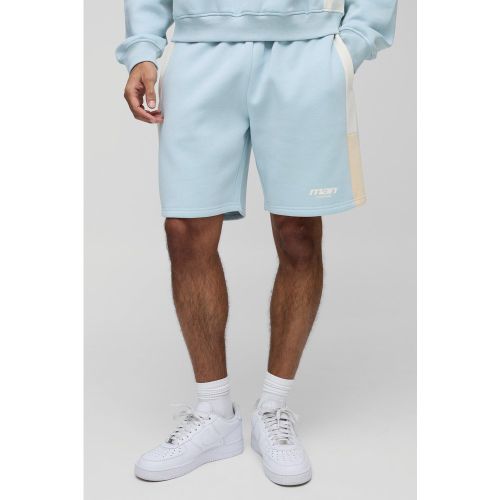 Short mi-long color block - MAN - S - Boohooman - Modalova