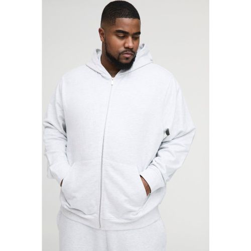 Grande taille - Sweat à capuche droit basique homme - 2XL - Boohooman - Modalova