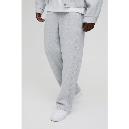 Jogging droit à pinces - S - Boohooman - Modalova