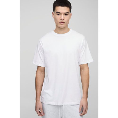 MAN. T-shirt basique à col ras du cou - S - Boohooman - Modalova