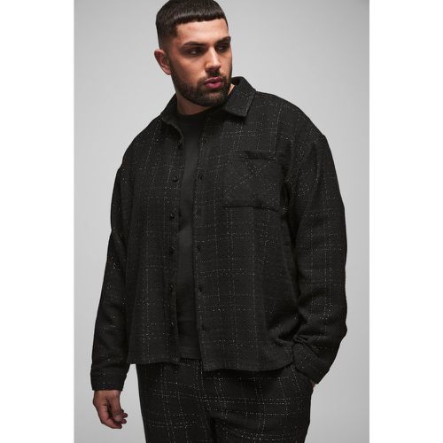 Grande taille - Surchemise oversize à ceinture - XXXL - Boohooman - Modalova