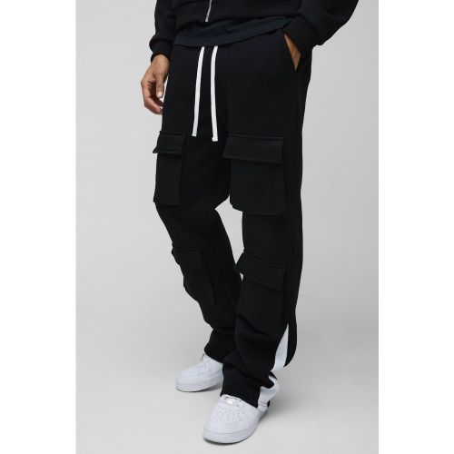 Jogging slim à poches multiples - S - Boohooman - Modalova