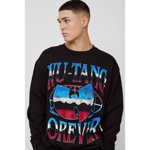 Sweat Oversize Imprimé Wu-Tang Clan - L - boohoo - Modalova