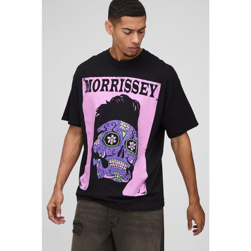 T-Shirt Oversize Imprimé Morrissey - M - boohoo - Modalova