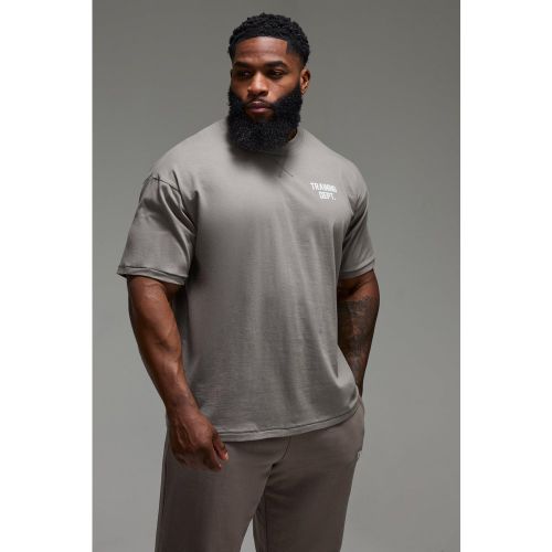 T-shirt oversize de sport - MAN Active homme - S - Boohooman - Modalova
