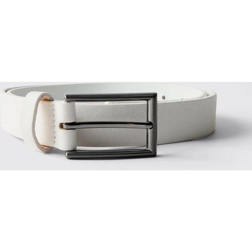 Ceinture Fine - Blanc - Xl, Blanc - boohoo - Modalova