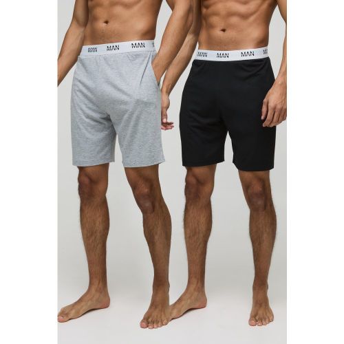 Lot De 2 Shorts Confort - Man - L - boohoo - Modalova