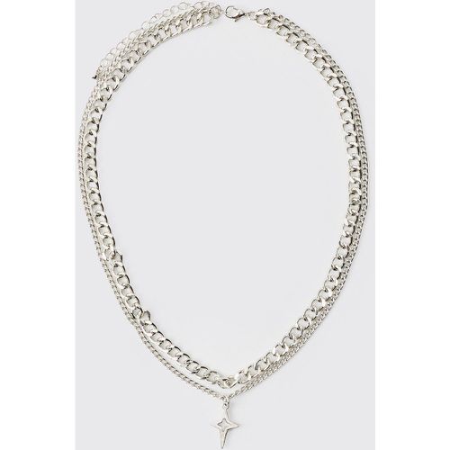 Collier é À Chaînes Multiples - One Size - boohoo - Modalova