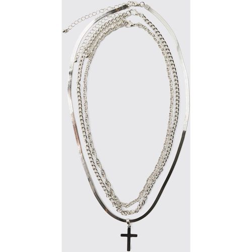 Collier é À Chaînes Multiples - One Size - boohoo - Modalova