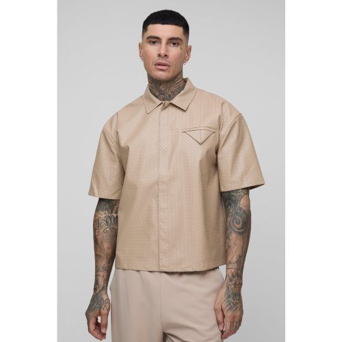 Tall - Chemise oversize en synthétique - S - Boohooman - Modalova