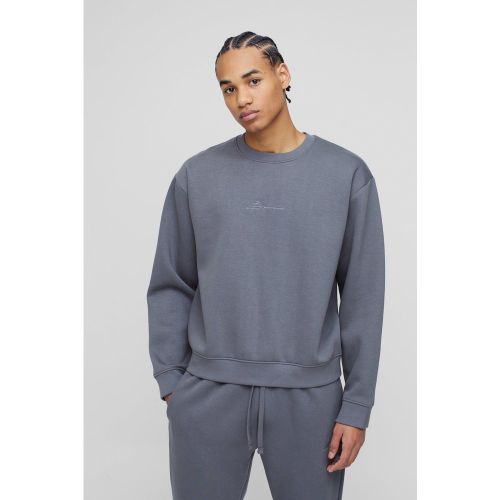 Sweat oversize 330gsm homme - S - Boohooman - Modalova