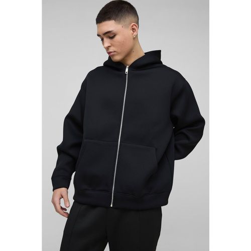 Sweat à capuche oversize zippé homme - S - Boohooman - Modalova