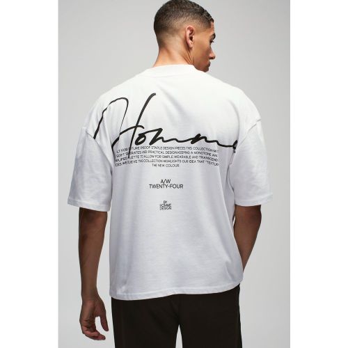 T-shirt oversize épais - S - Boohooman - Modalova