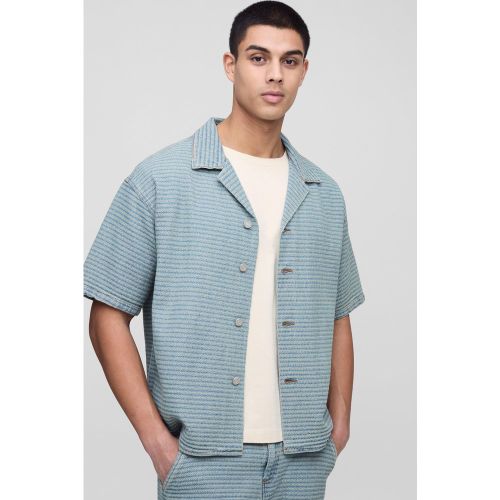 Tall - Chemise oversize en jean - S - Boohooman - Modalova